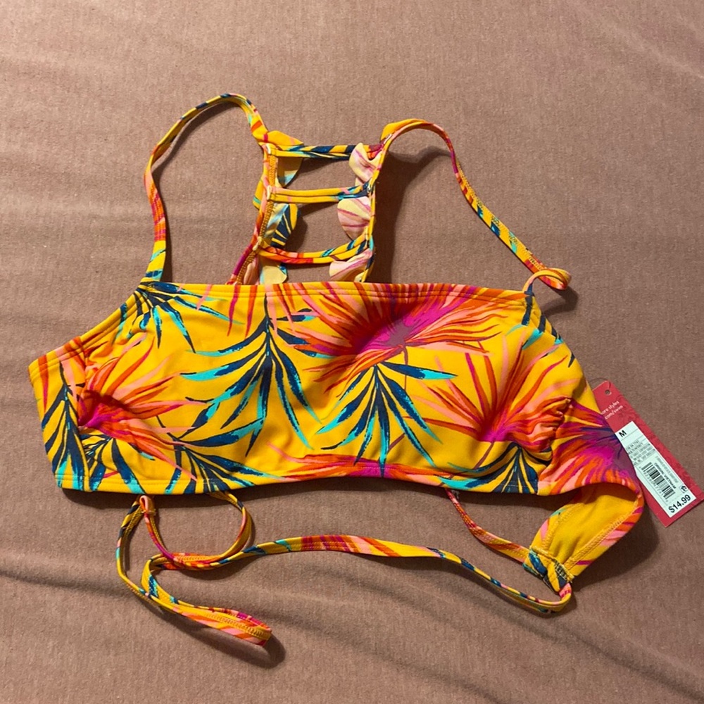 Bikini Top-bright orange